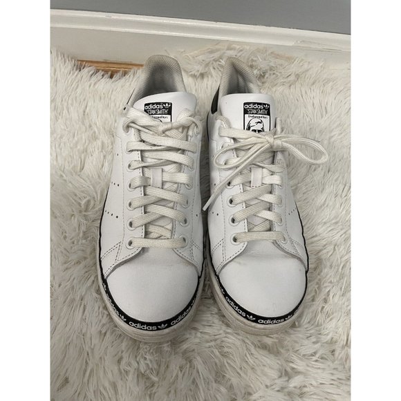 Adidas Stan Smith Men 8 White Leather Classic Athletic Sneakers Trainers main image 6